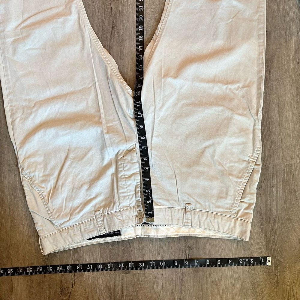 French Connection Cream Men’s Size 38 Cotton Chinos - Picture 3 of 12